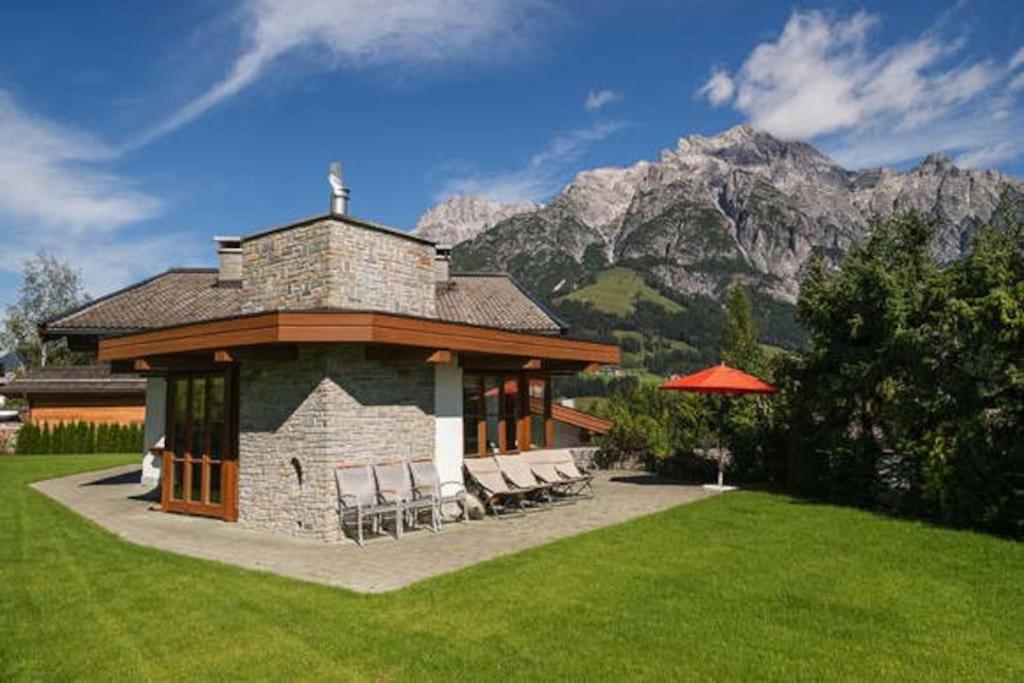 Chalet Steinberg Leogang Buitenkant foto