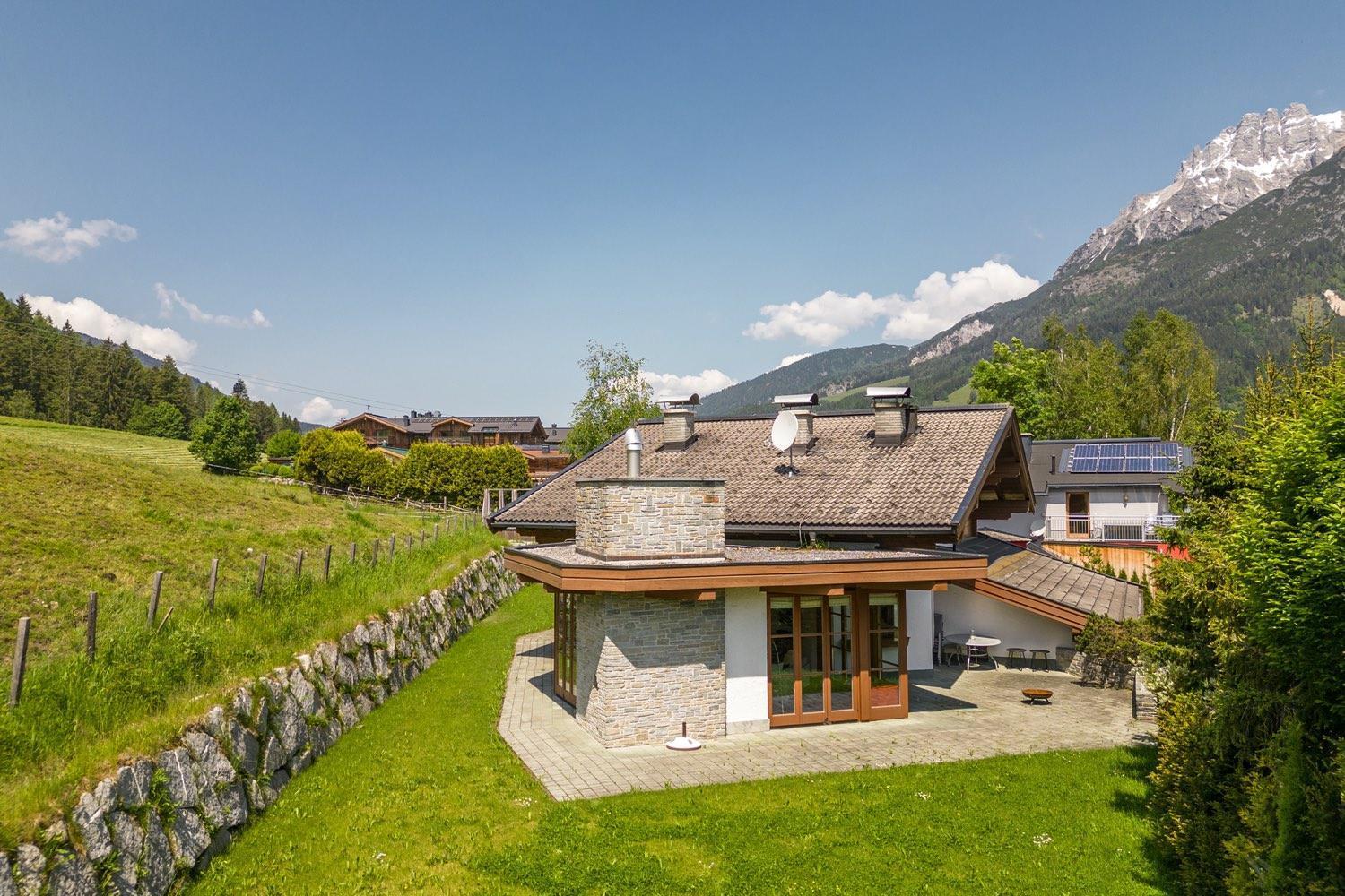 Chalet Steinberg Leogang Buitenkant foto